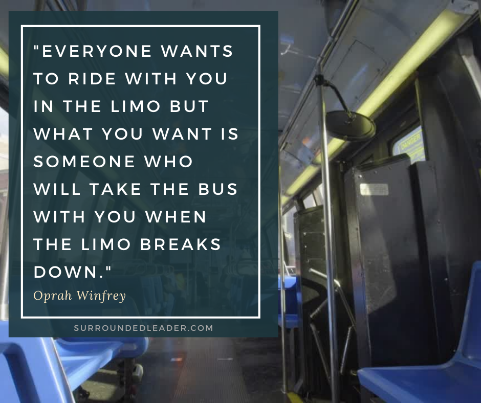 Limo or the Bus - Oprah Winfrey