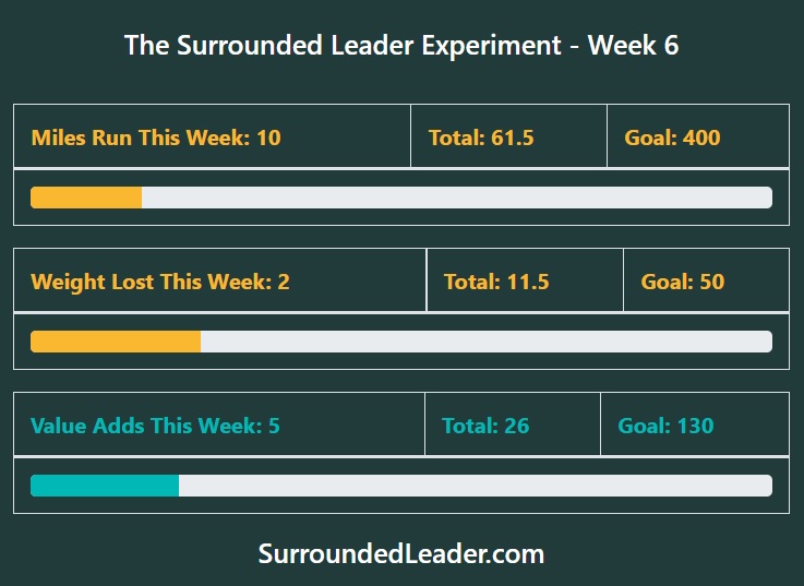 My Leadership Growth Experiment - Week 6